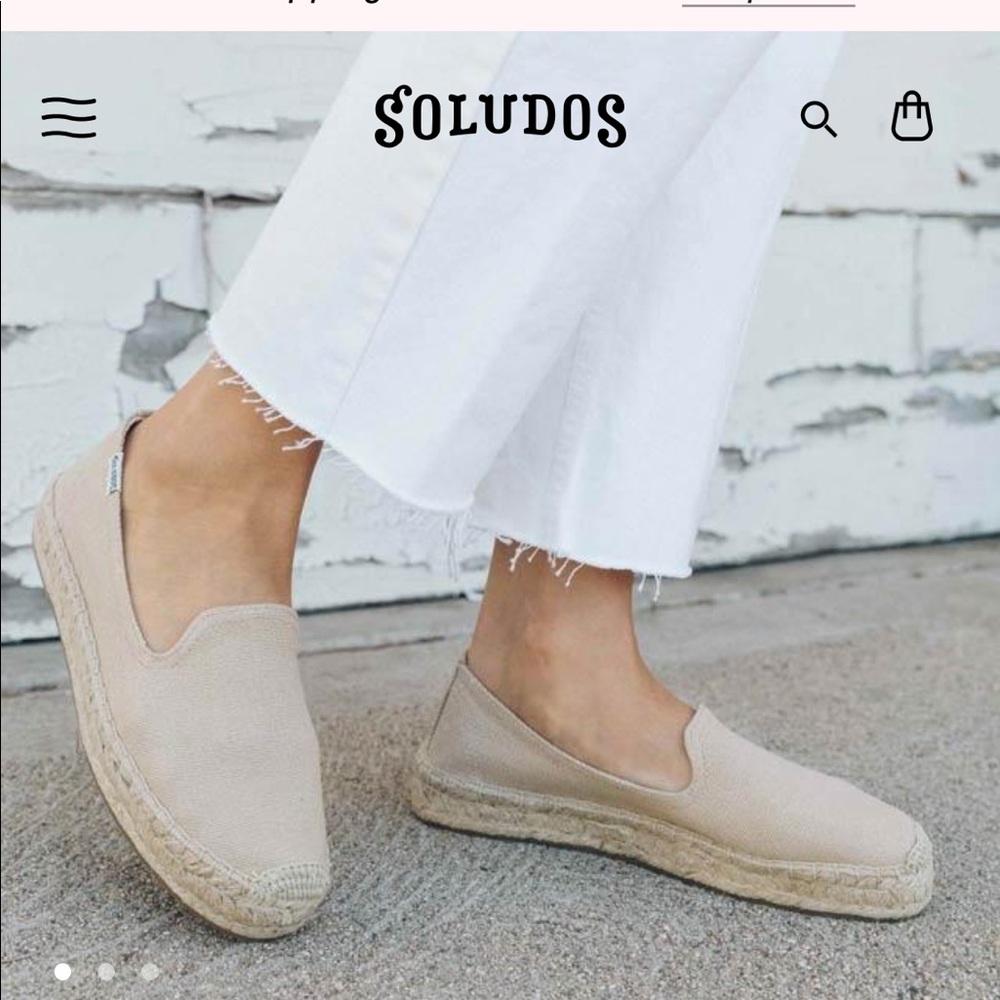 Soludos Platform Smoking Slipper